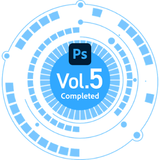 アドビことはじめドリルPhotoshopコースVolume5
